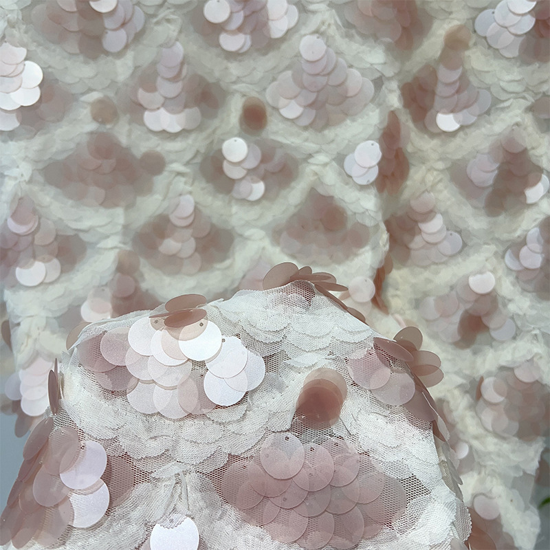 Crystal Mesh Fabric - Tkanina siatkowa z bazą z tkaniny,