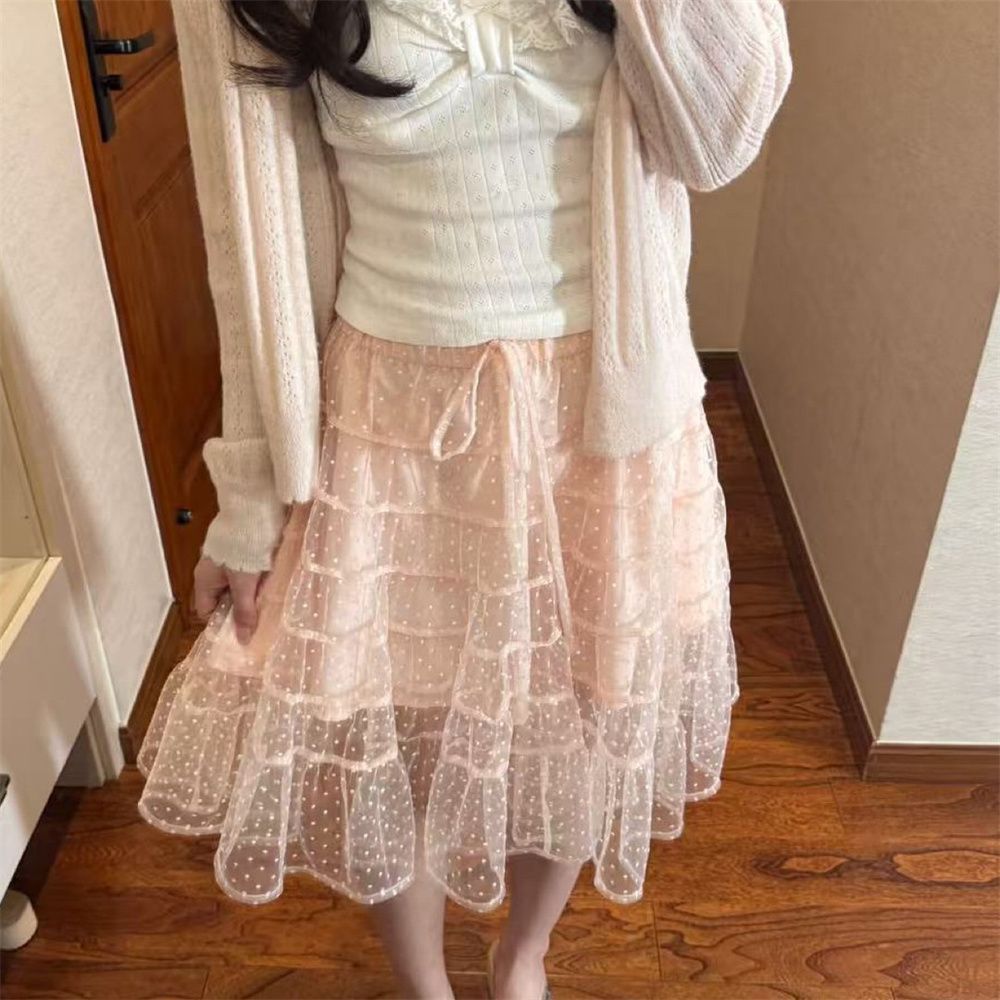 Słodka koszulka na ramiączkach – Elastic Lace Trim recenzja i cena