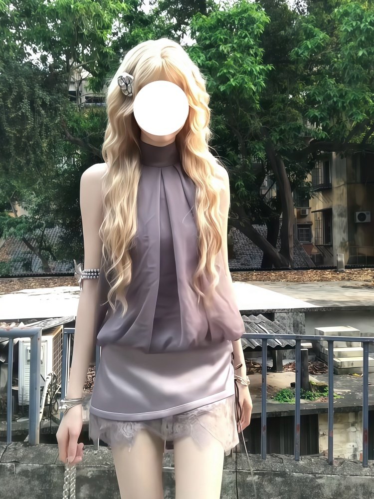 Słodki zestaw Lolita 2-częścio – Elastic Lace Trim recenzja i cena