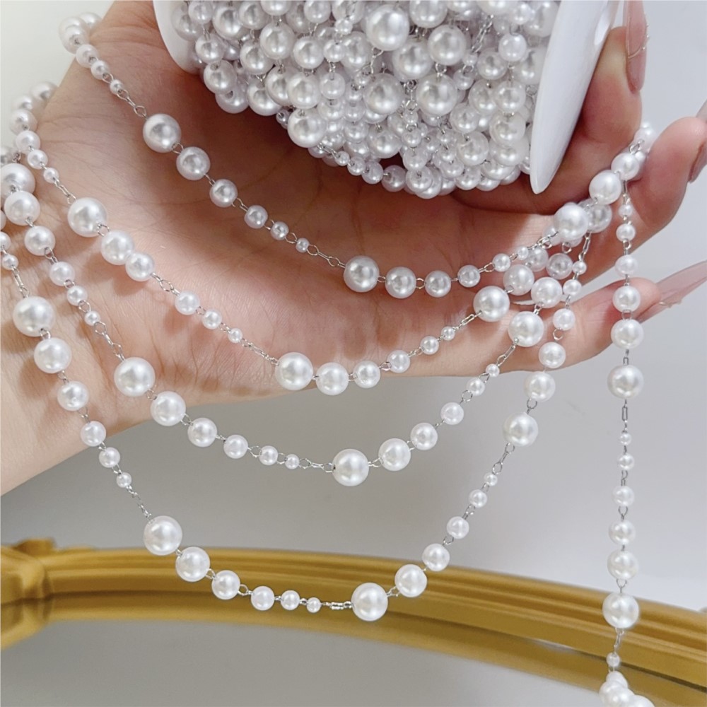 1 metr sztucznych pereł o śred – Pearl Trim Chain recenzja i cena