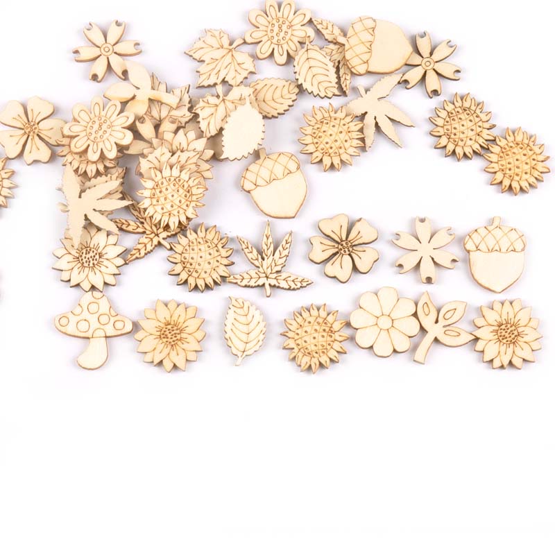 30 sztuk 25-30mm drewno DIY ak – Embellish Craft recenzja i cena