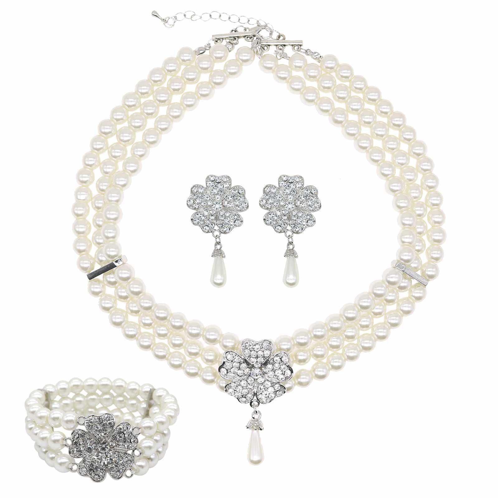 1920s1950s Imitation Pearl Nec – Pearl Trim Chain recenzja i cena