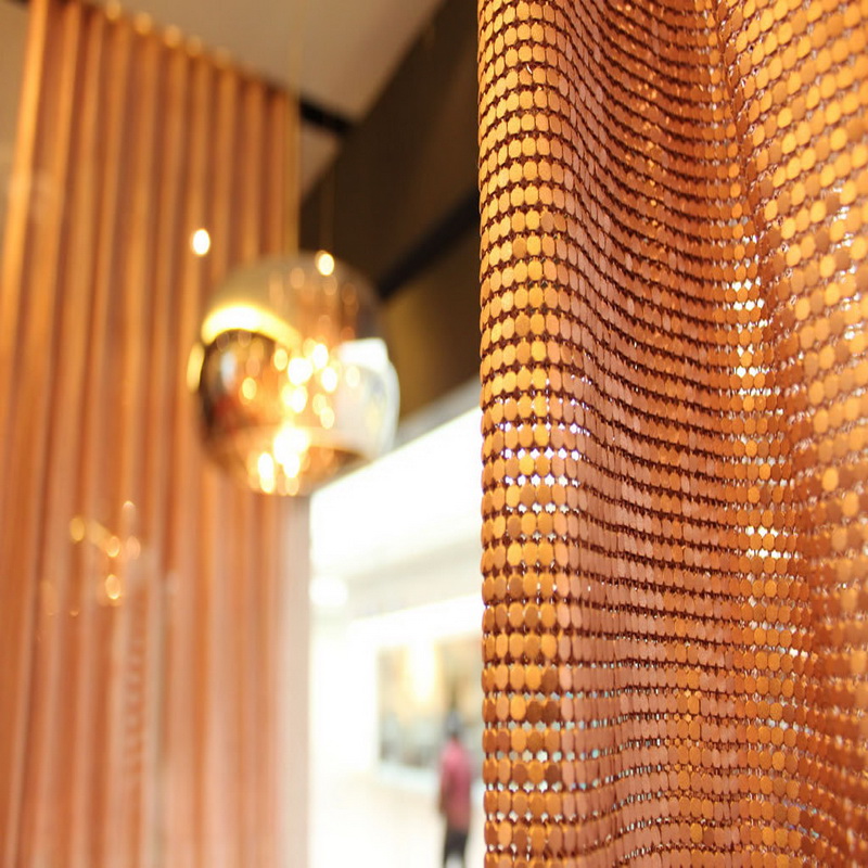 Złota aluminiowa metalowa tkan – Crystal Mesh Fabric recenzja i cena