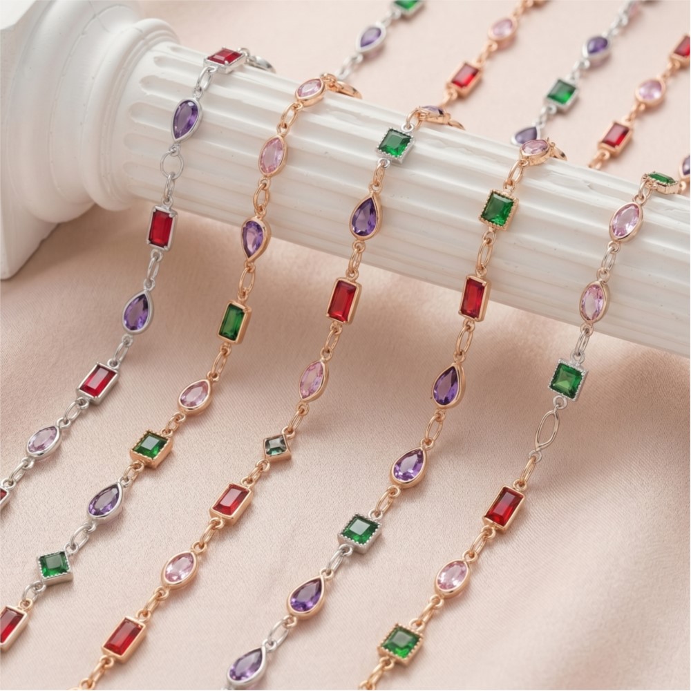 1 metr Mieszane Kolorowe Prost – Pearl Trim Chain recenzja i cena