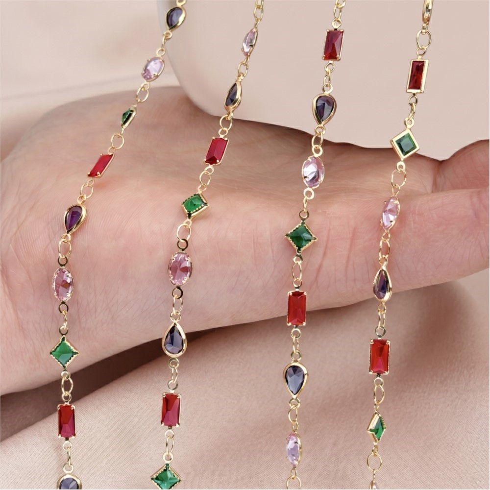 1 metr Mieszane Kolorowe Prost – Pearl Trim Chain recenzja i cena