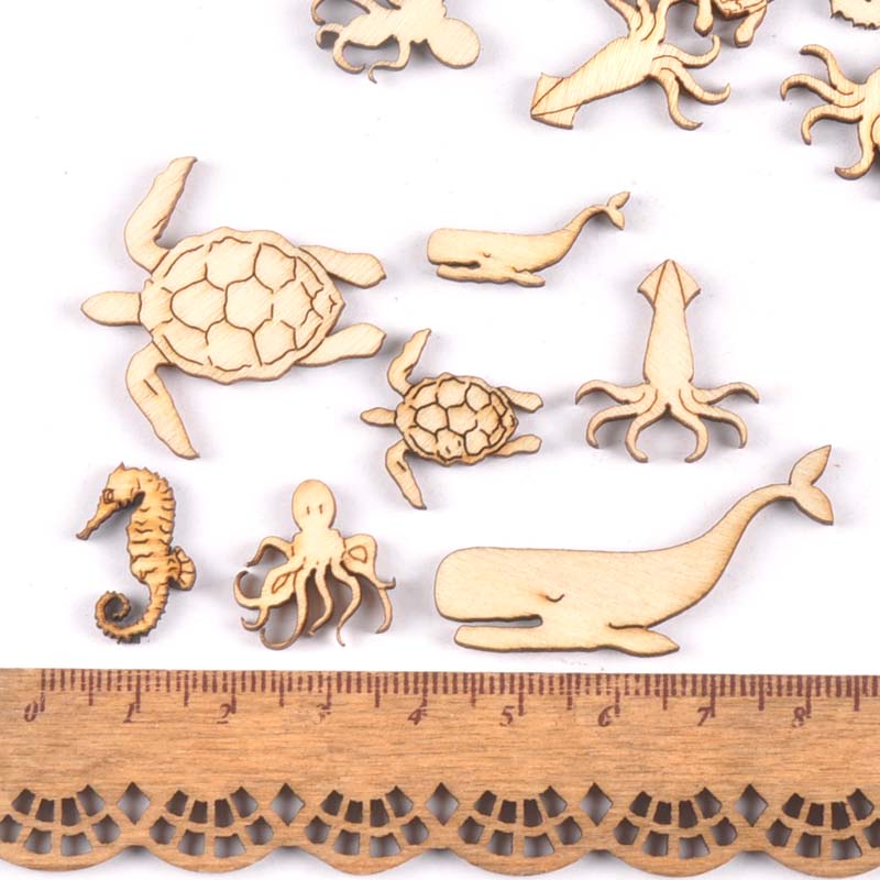 20 sztuk 25-40mm żółw morski/k – Embellish Craft recenzja i cena