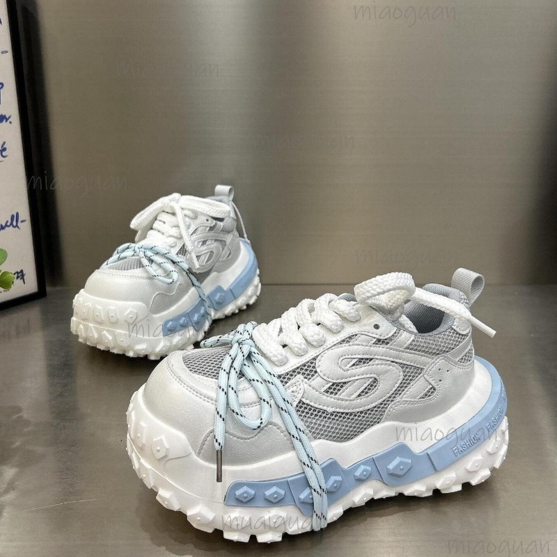 Damskie masywne sneakersy na p – Guipure Lace Panel recenzja i cena