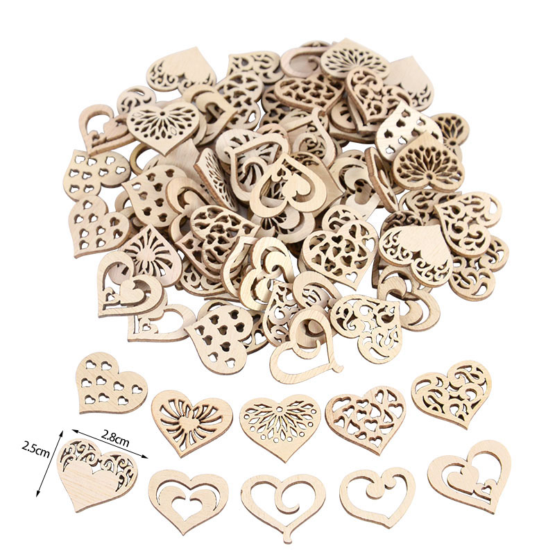 50/100 sztuk wydrążone serce w – Embellish Craft recenzja i cena