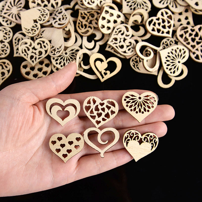 50/100 sztuk wydrążone serce w – Embellish Craft recenzja i cena