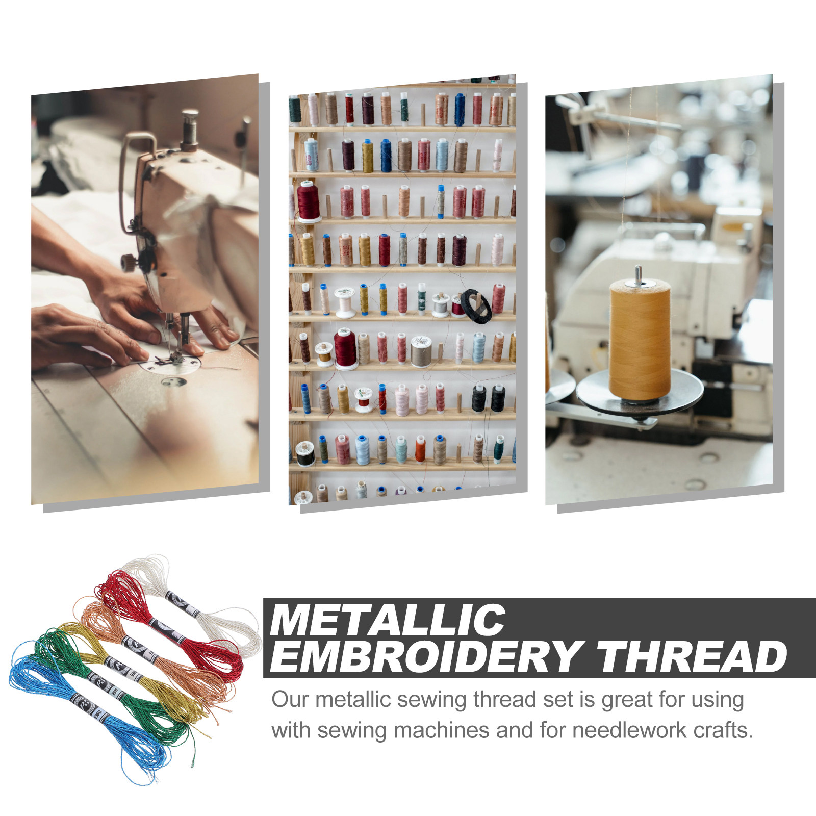6 sztuk luksusowych metaliczny – Embroidery Craft recenzja i cena