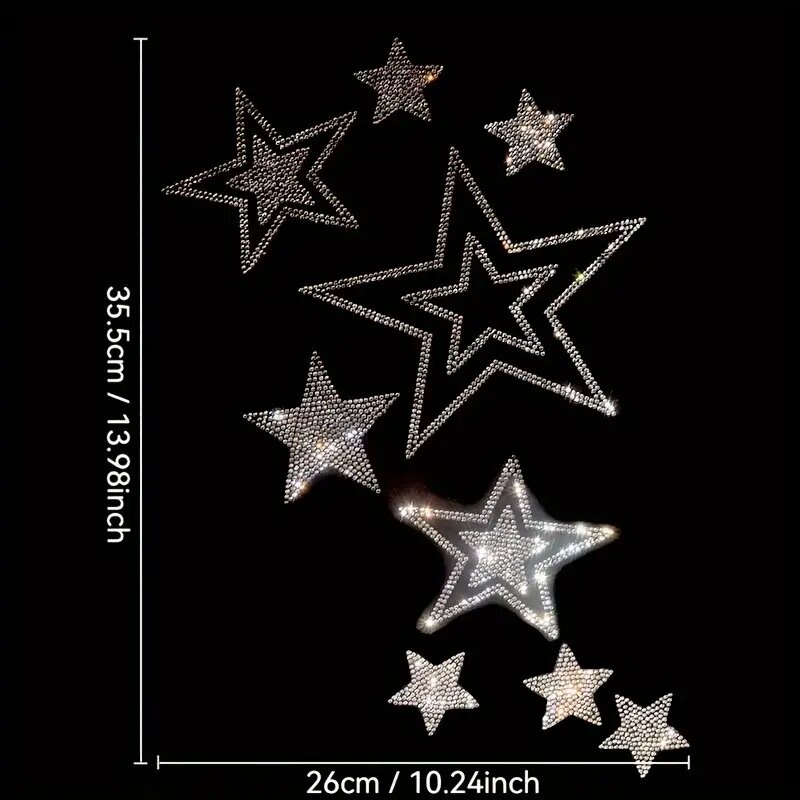 Błyszczący kryształ górski Tło – Hotfix Rhinestone Sheet recenzja i cena