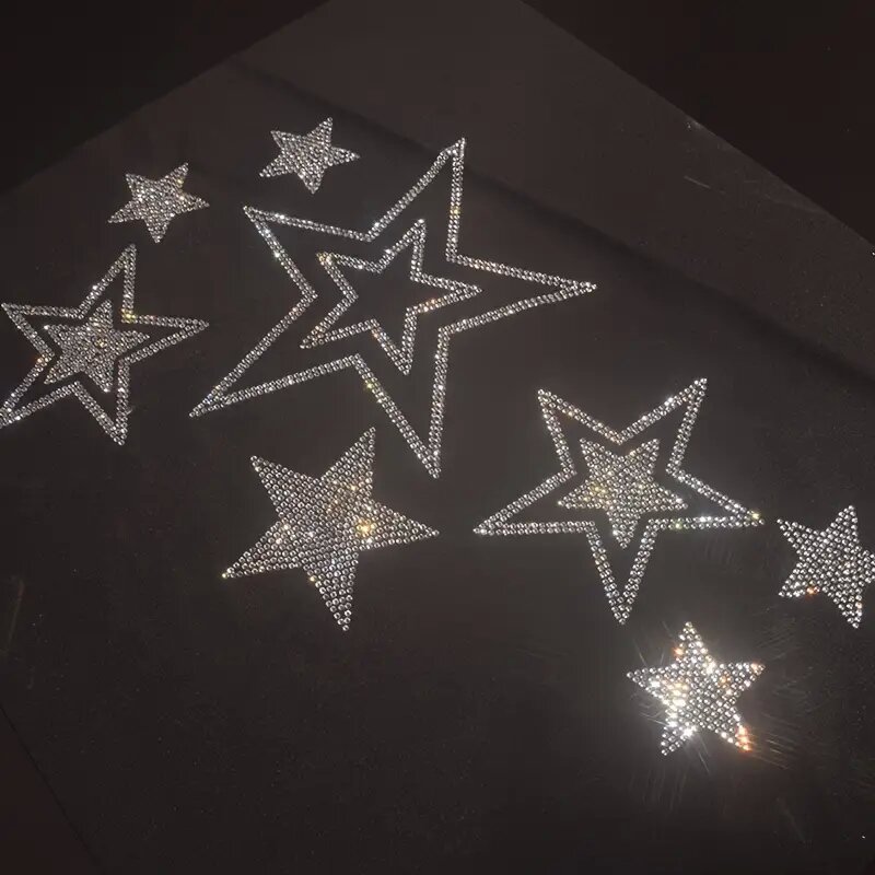 Błyszczący kryształ górski Tło – Hotfix Rhinestone Sheet recenzja i cena