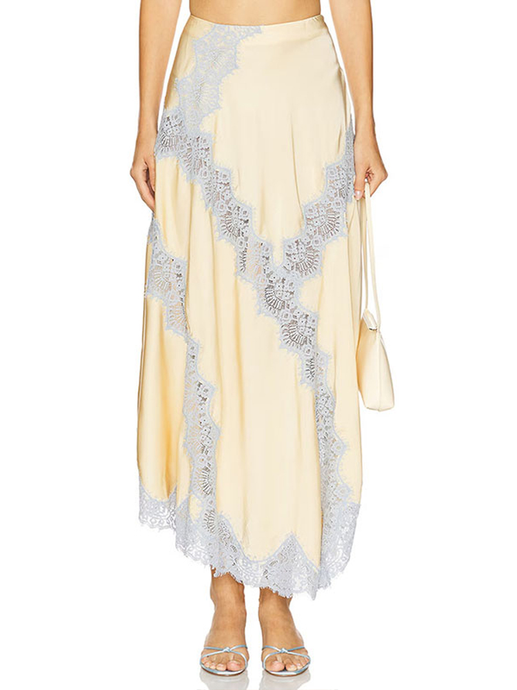 Koronkowy Kremowy Satynowy Dam – Elastic Lace Trim recenzja i cena