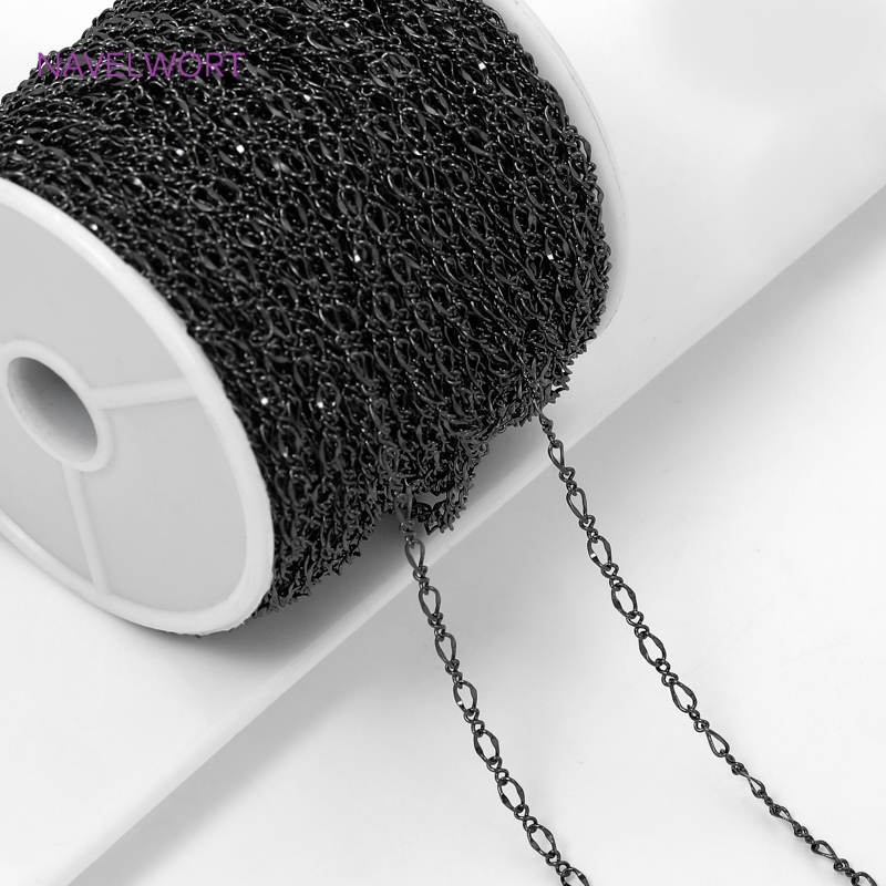 Czarne, owalne, cienkie łańcus – Embroidery Craft recenzja i cena