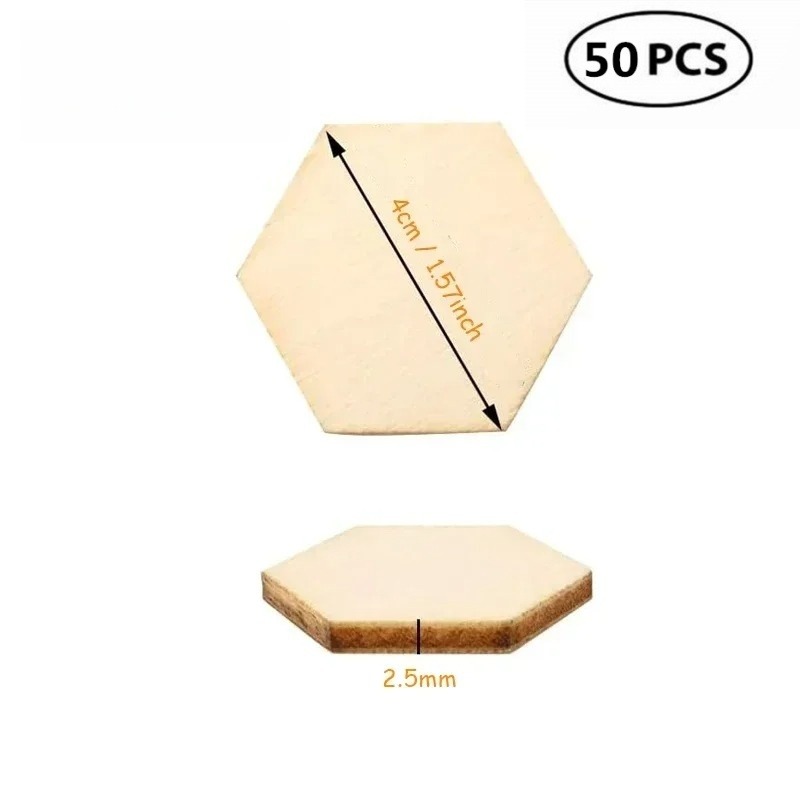50 SZTUK 4CM Niedokończone Dre – Embellish Craft recenzja i cena