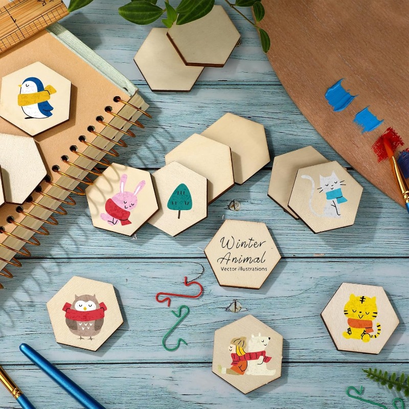50 SZTUK 4CM Niedokończone Dre – Embellish Craft recenzja i cena