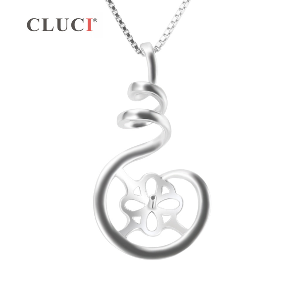 CLUCI 925 srebro wisiorek usta – Pearl Trim Chain recenzja i cena