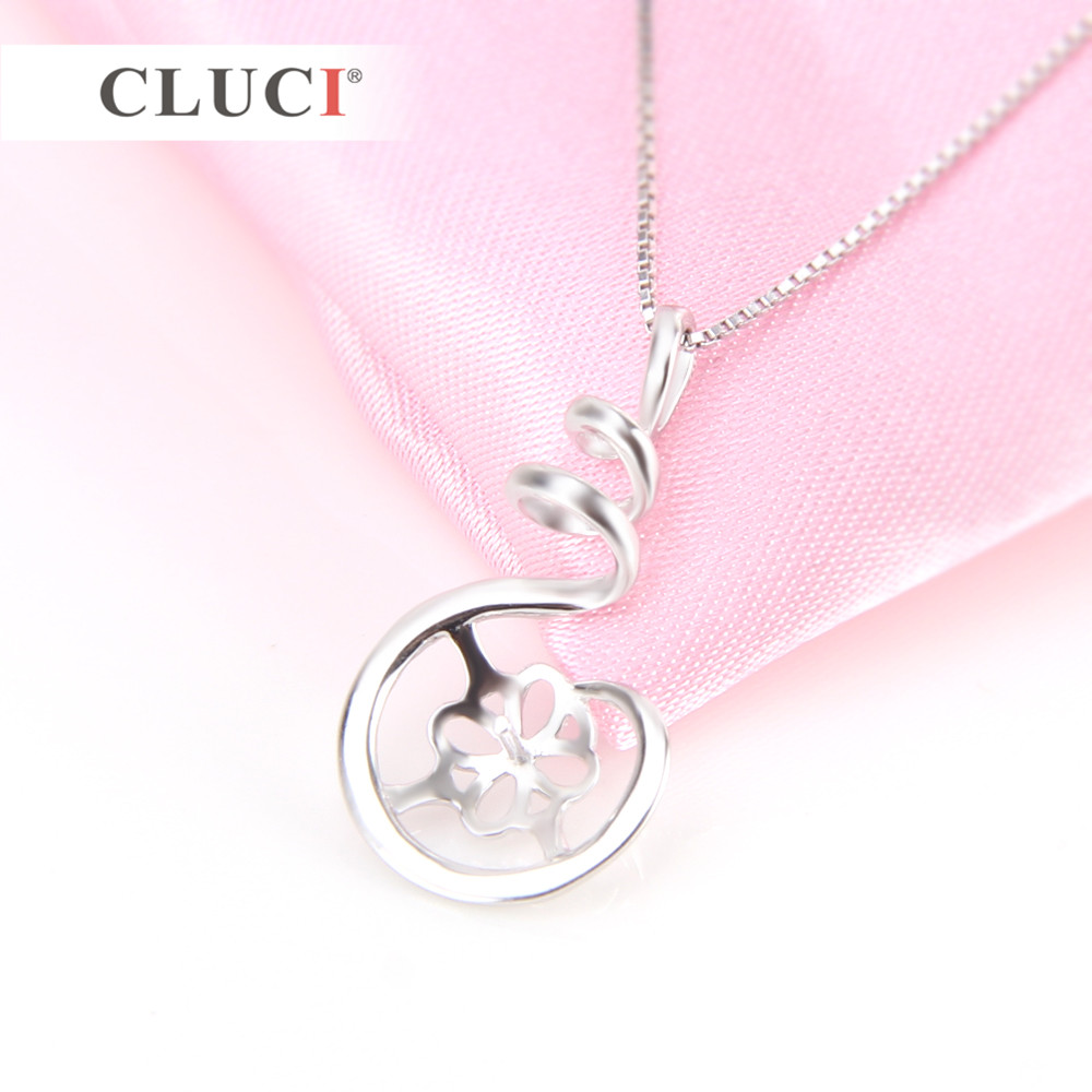 CLUCI 925 srebro wisiorek usta – Pearl Trim Chain recenzja i cena