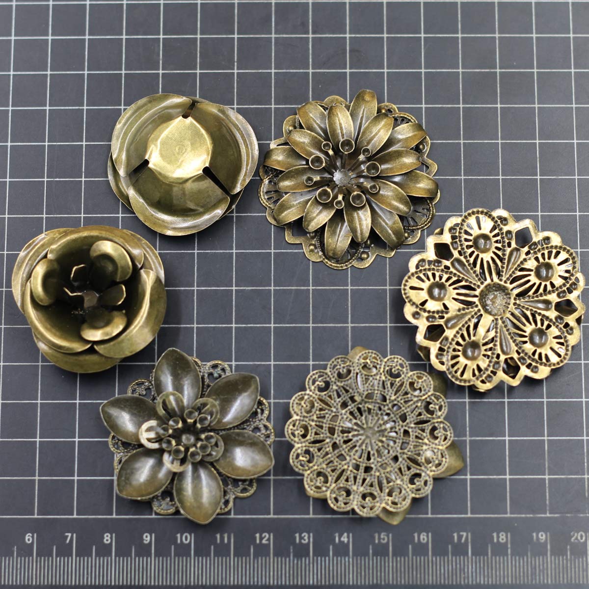 6 szt. Ozdoby połączenie kwiat – Embellish Craft recenzja i cena