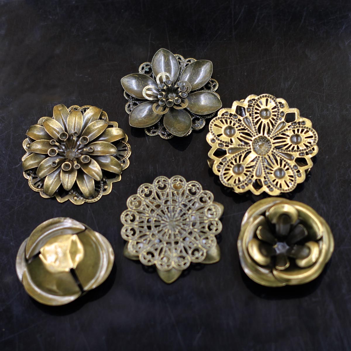 6 szt. Ozdoby połączenie kwiat – Embellish Craft recenzja i cena