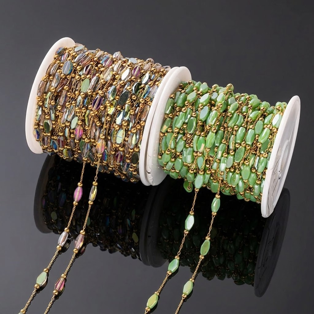 1 Metr Łańcuszków ze Stali Nie – Pearl Trim Chain recenzja i cena