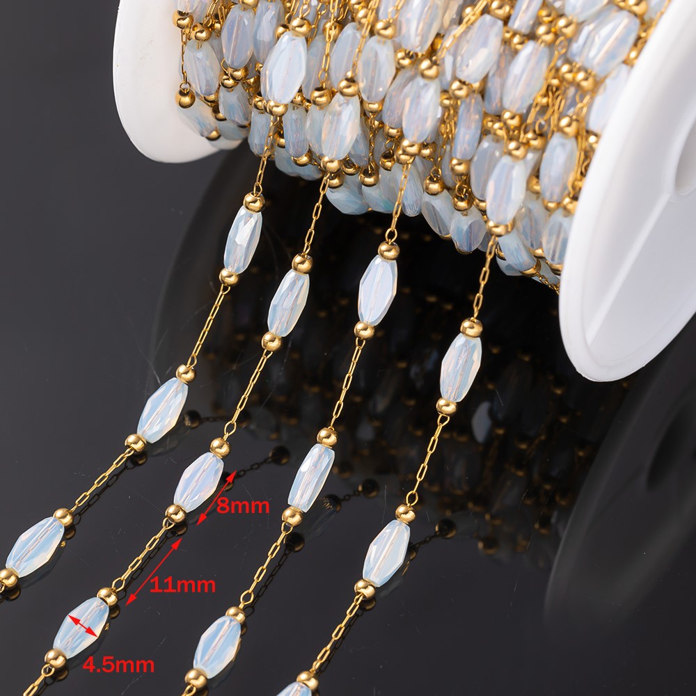 1 Metr Łańcuszków ze Stali Nie – Pearl Trim Chain recenzja i cena