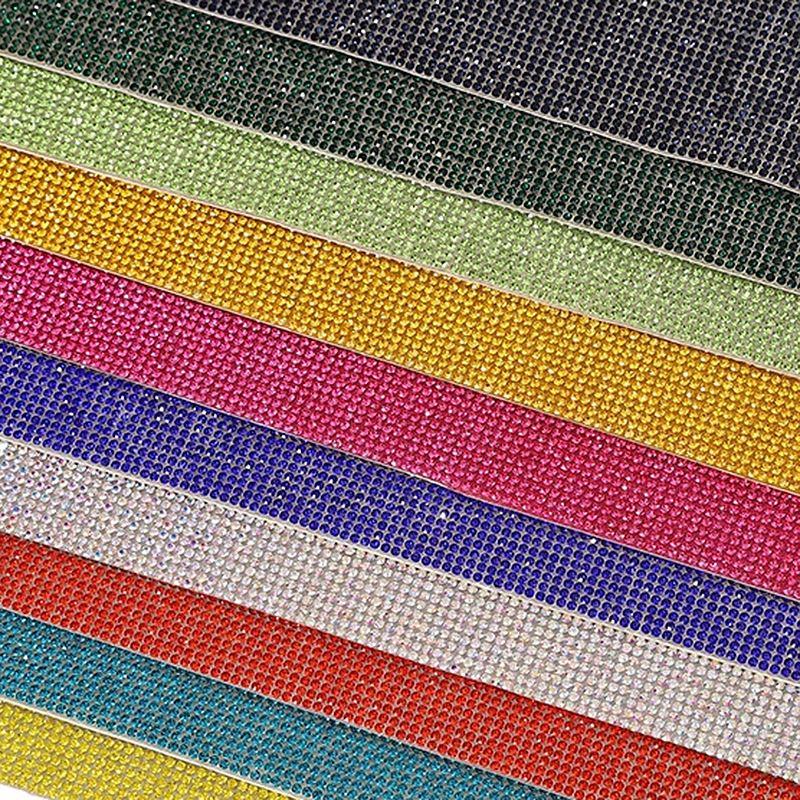 12x20cm samoprzylepna taśma z  – Hotfix Rhinestone Sheet recenzja i cena