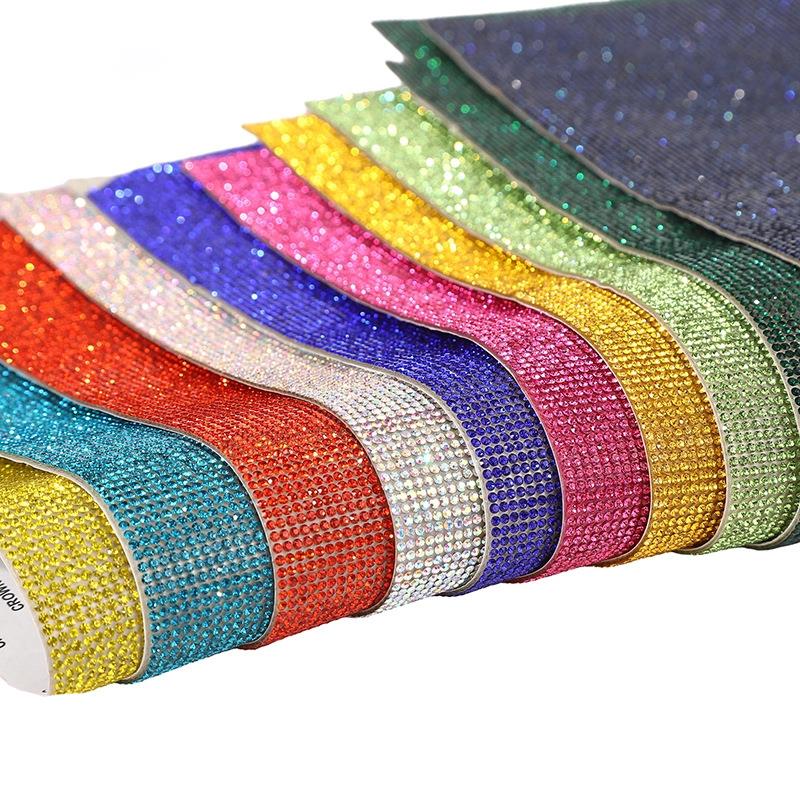12x20cm samoprzylepna taśma z  – Hotfix Rhinestone Sheet recenzja i cena