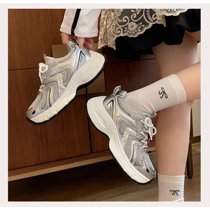 Damskie sneakersy Unky Dad na  – Guipure Lace Panel recenzja i cena