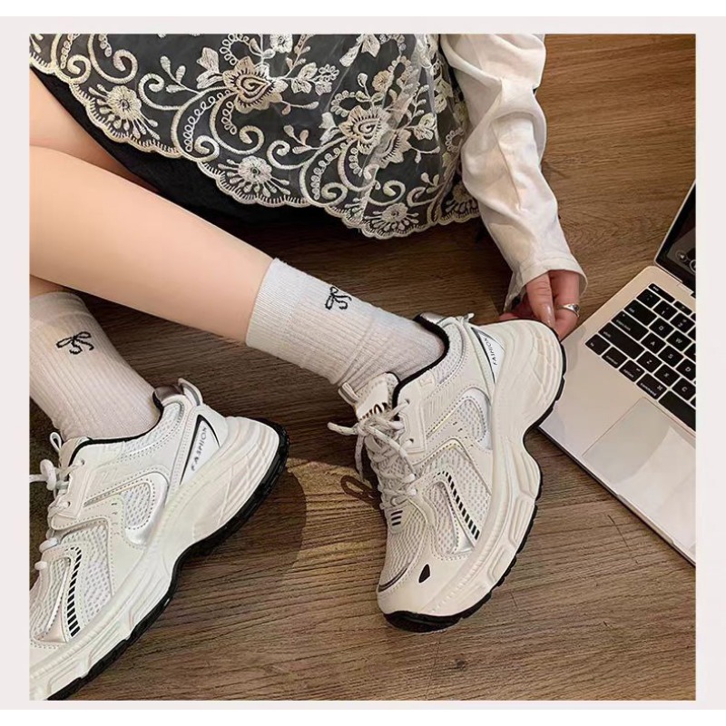 Damskie sneakersy Unky Dad na  – Guipure Lace Panel recenzja i cena