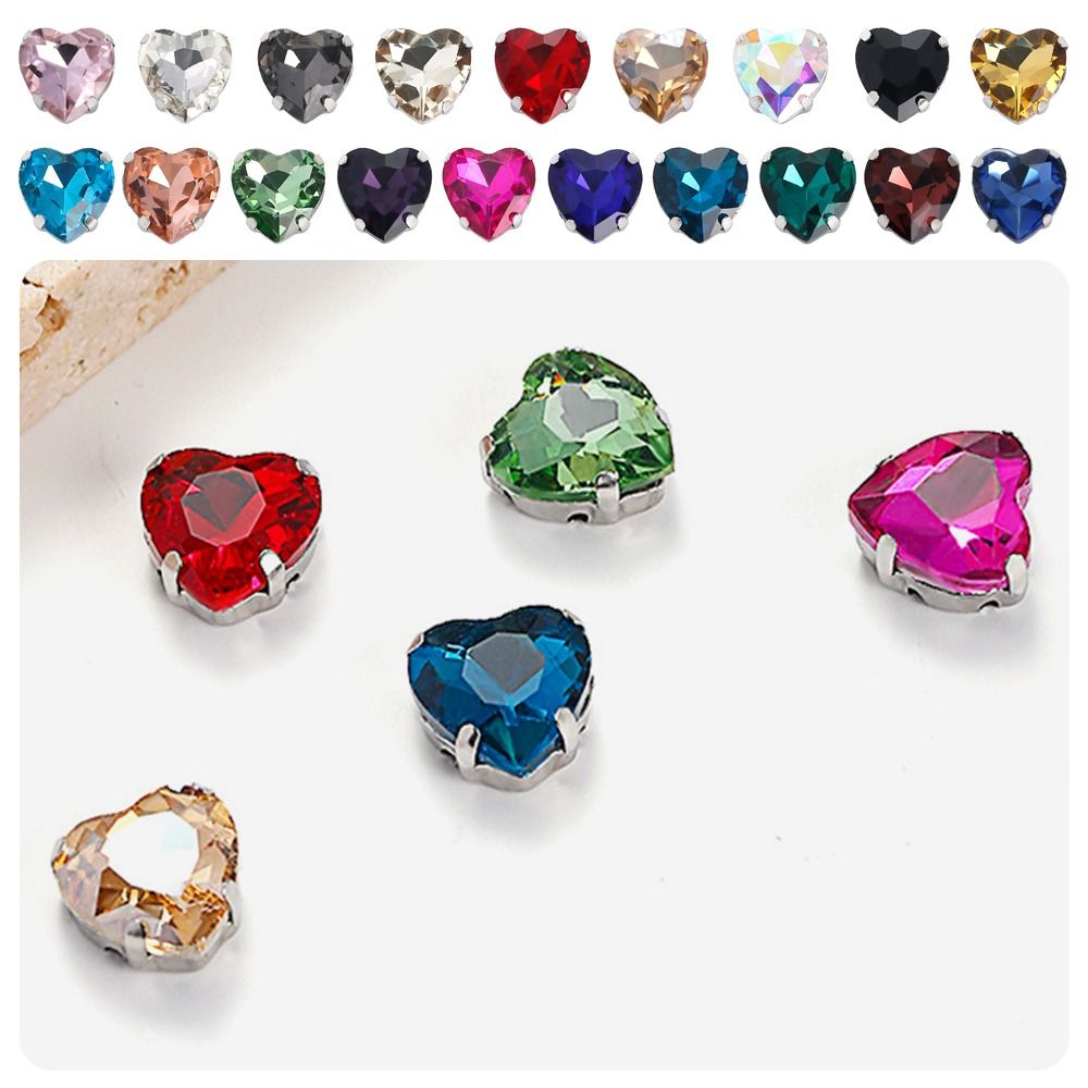 50 sztuk/opakowanie Brokatowe  – Sew On Rhinestone recenzja i cena