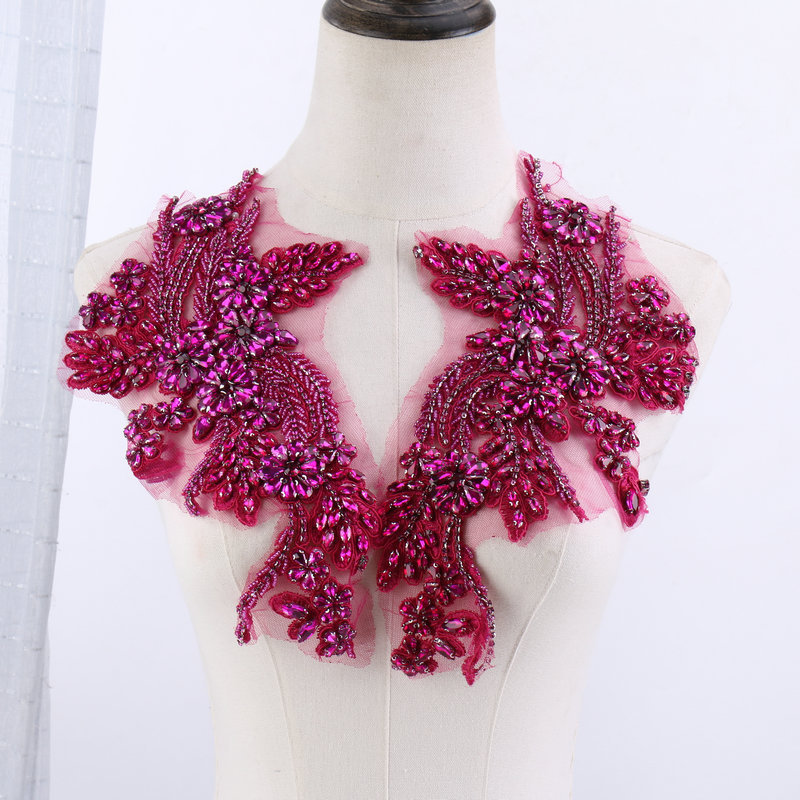 Aplikacje kwiatowe z koralikam – Sew On Rhinestone recenzja i cena